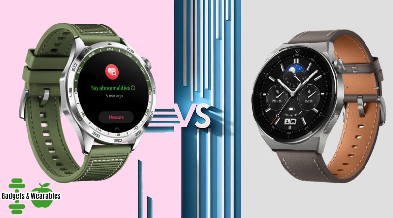 Huawei Watch 4 Pro vs Huawei Watch 3 Pro New comparison