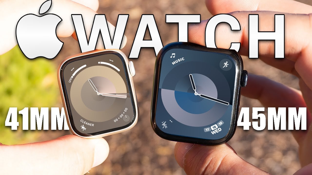 Apple Watch Series 9 45mm vs Apple Watch Series 9 41mm