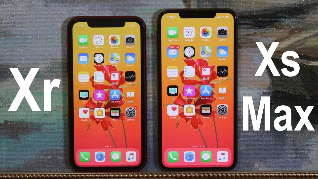 Apple iPhone XR vs Apple iPhone XS Max comparison