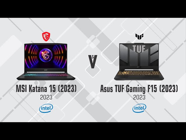 MSI Katana 15 (2023) vs Asus TUF Gaming F15 (2023)