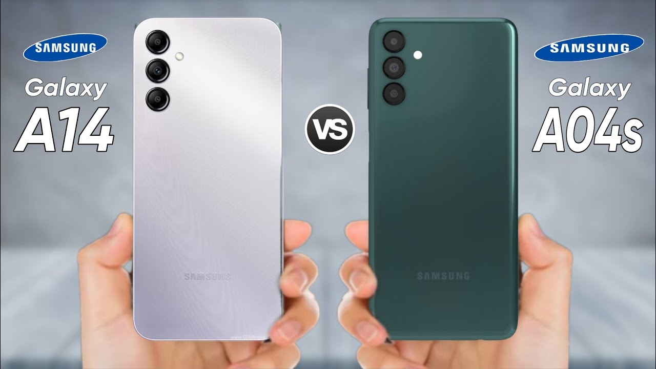 Samsung Galaxy A14 vs Galaxy A04s