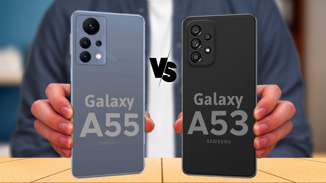 Samsung Galaxy A55 5G vs A53 5G