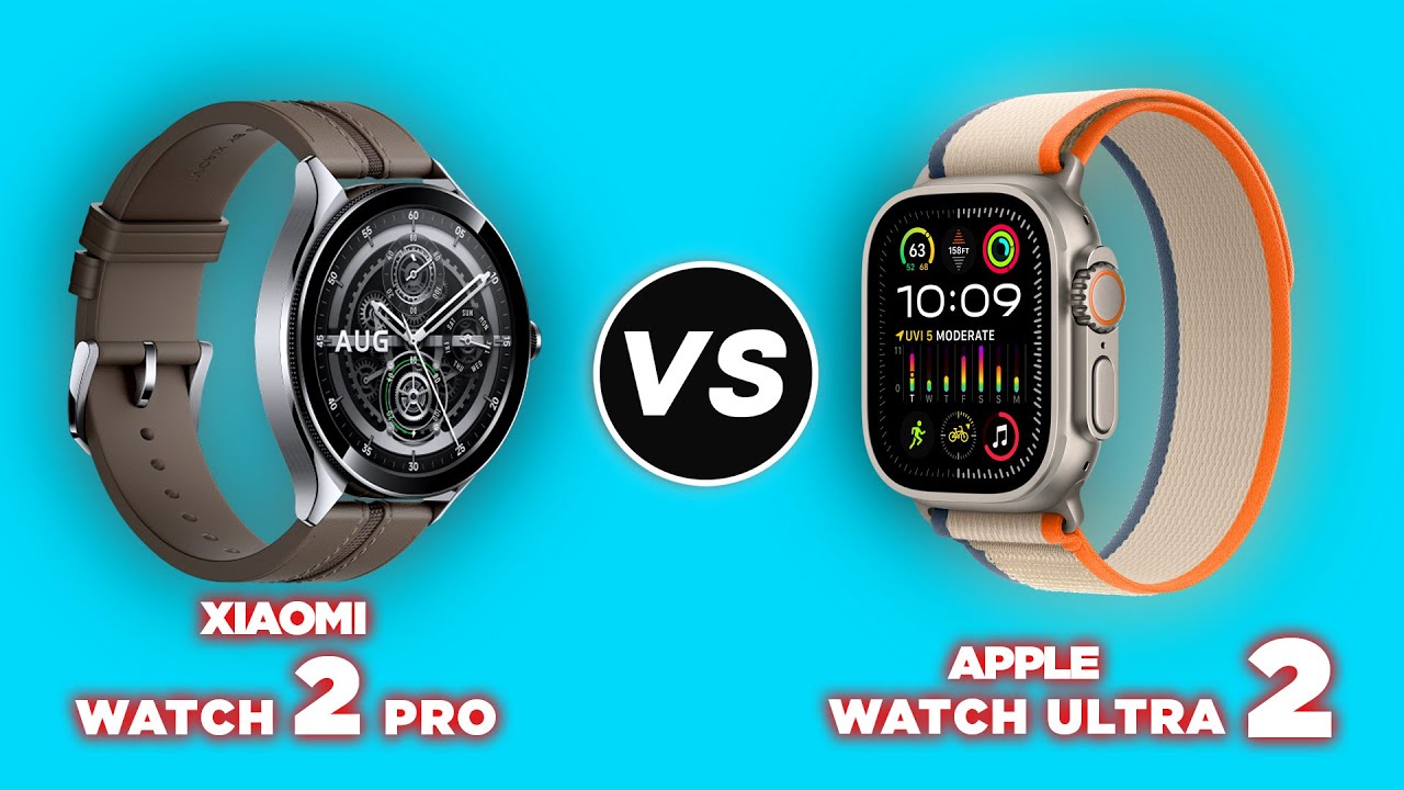 Xiaomi Watch 2 Pro vs Apple Watch Series 8 GPS comparison