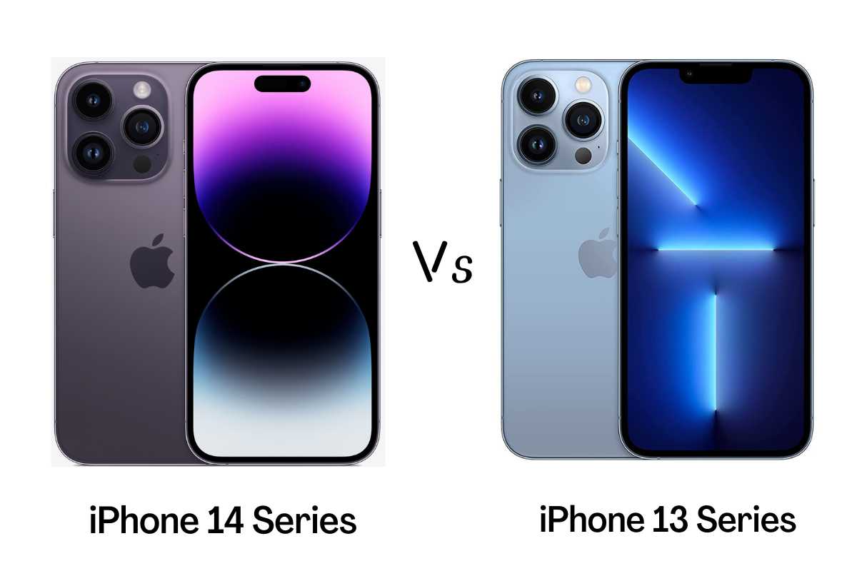 iPhone 14 vs iPhone 13 comparison