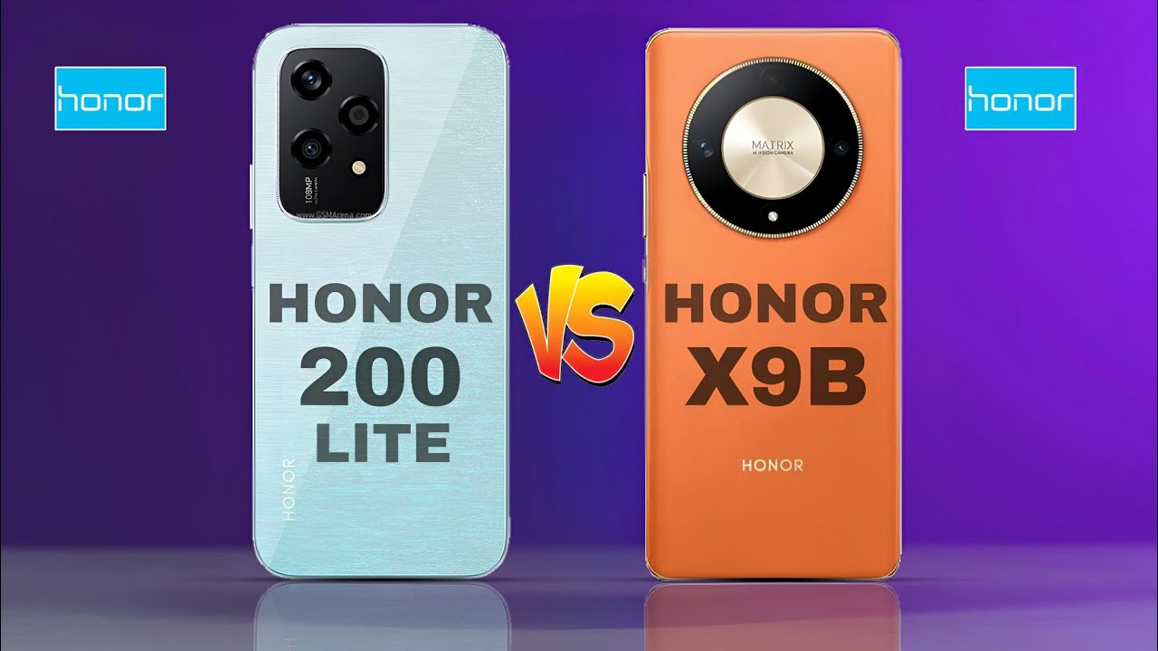 Honor X9b vs 200 Lite