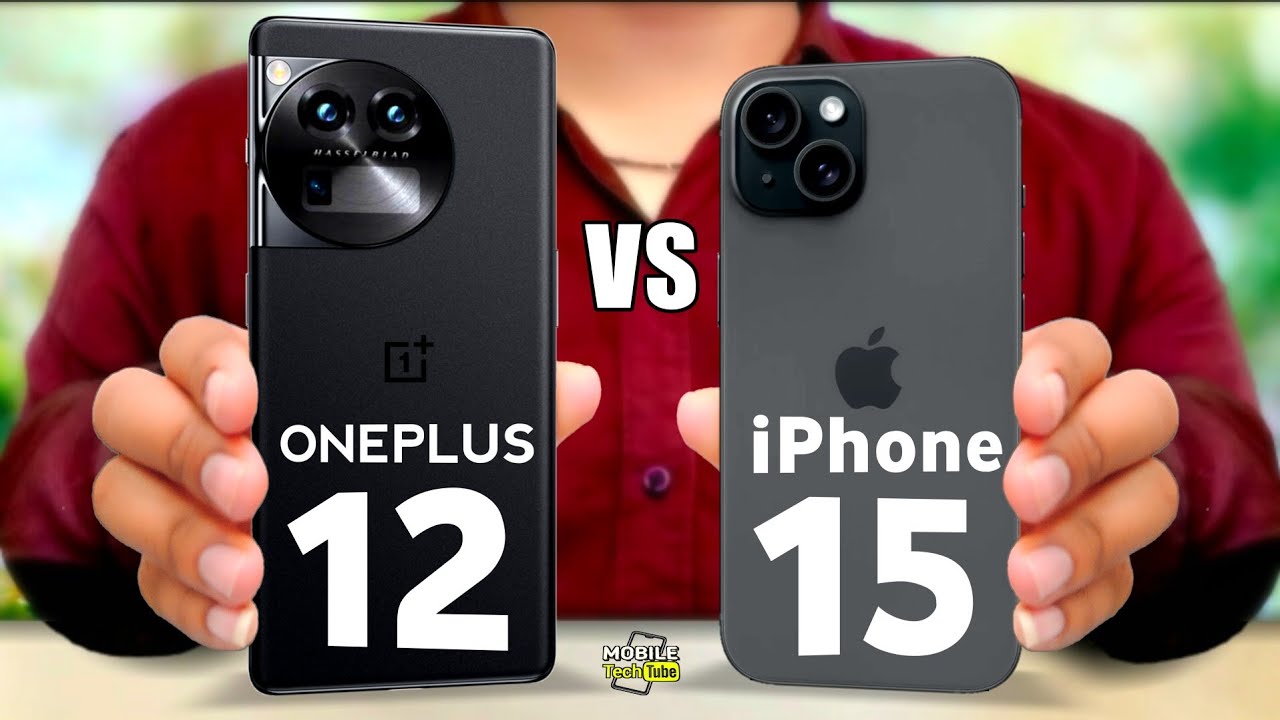 OnePlus 12R vs Apple iPhone 15 Pro