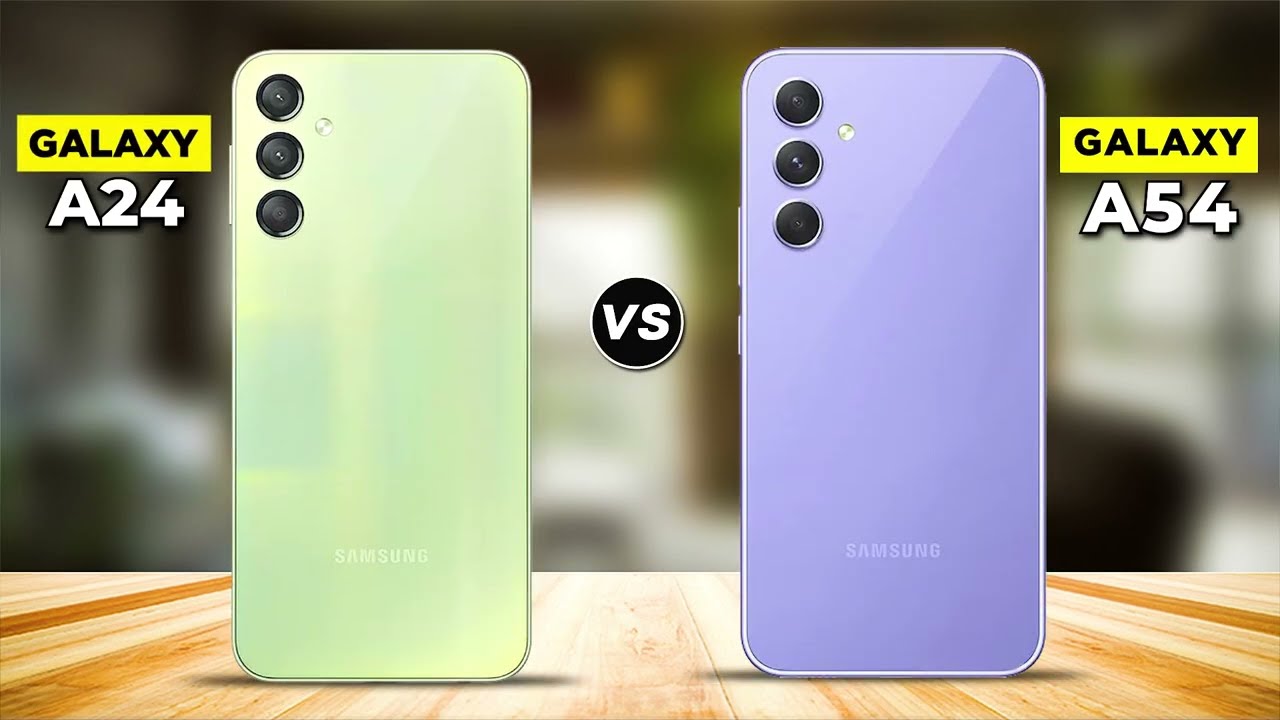 Samsung Galaxy A54 5G vs A24 4G