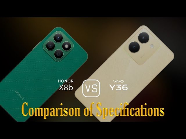 Vivo Y36 vs Honor X8b